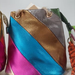 Bolsos arcoiris 2 colores - Verde
