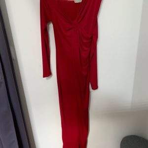 Vestido Alba . 2 colores - Rojo