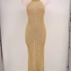 Vestido red 3 colores - oro