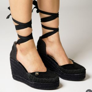Sandalias de cuña Pandora (Blogger) - Negro, 39