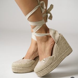 Sandalias de cuña Pandora (Blogger) - Negro, 38