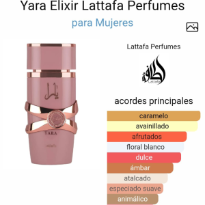 Perfume Yara elixir (Nuevo 2025)