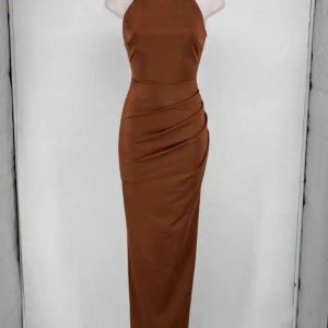 Vestido liso Nanci