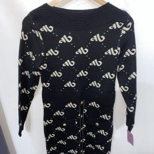 Vestido Vogue Style - negro/blanco, XL/XXL