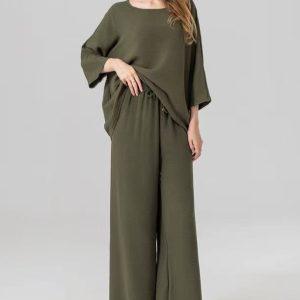 Conjunto manga francesa - Verde, XL/XXL