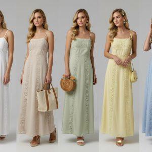 Vestido Luna - S/M, celeste