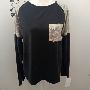 Blusa con lentejuelas