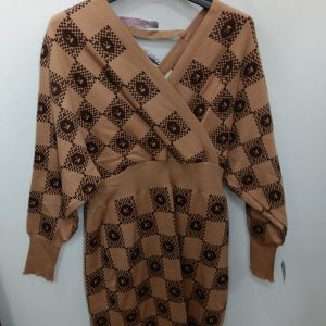 Vestido Channel "K" - crudo, M/L
