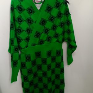 Vestido Channel "K" - Verde, XL/XXL
