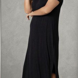 Vestido confort Grande - Negro, M/L