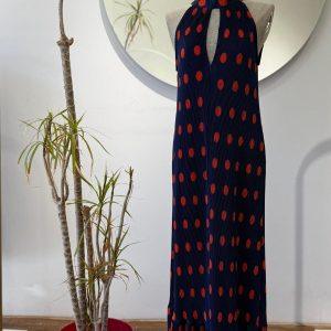 Vestido mágicos lunares - azul marino