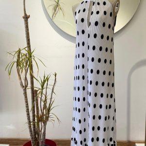 Vestido mágicos lunares - Blanco