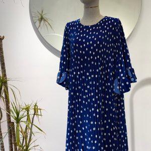 Vestido mágico estampados varios modelos - azul marino