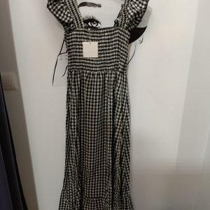 Vestido Vichy - Negro, M/L
