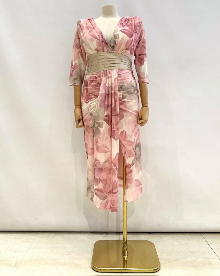 Vestido lirio (tallaje grande) De XL hasta la 4XL - Imagen 4