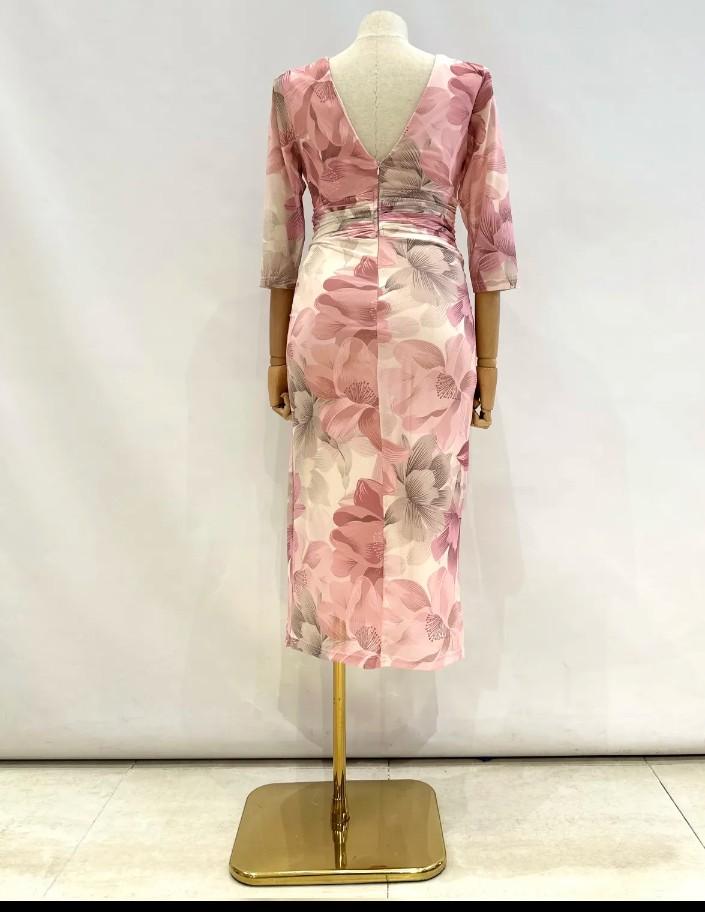Vestido lirio (tallaje grande) De XL hasta la 4XL - Imagen 6
