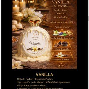 Perfume vainilla Latansaa