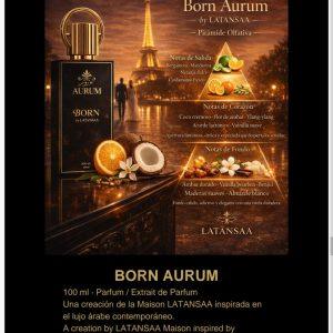 Perfume Born Aurum Latansaa