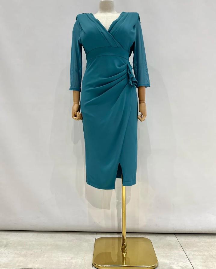 Vestido midi Almeria (Talla grande) De L hasta la 3XL