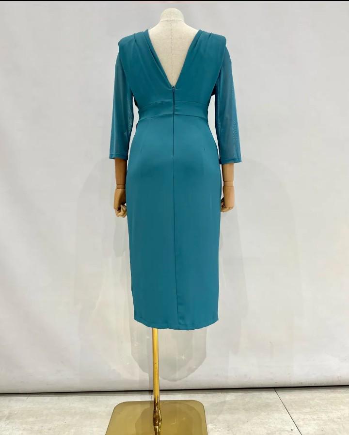 Vestido midi Almeria (Talla grande) De L hasta la 3XL - Imagen 2