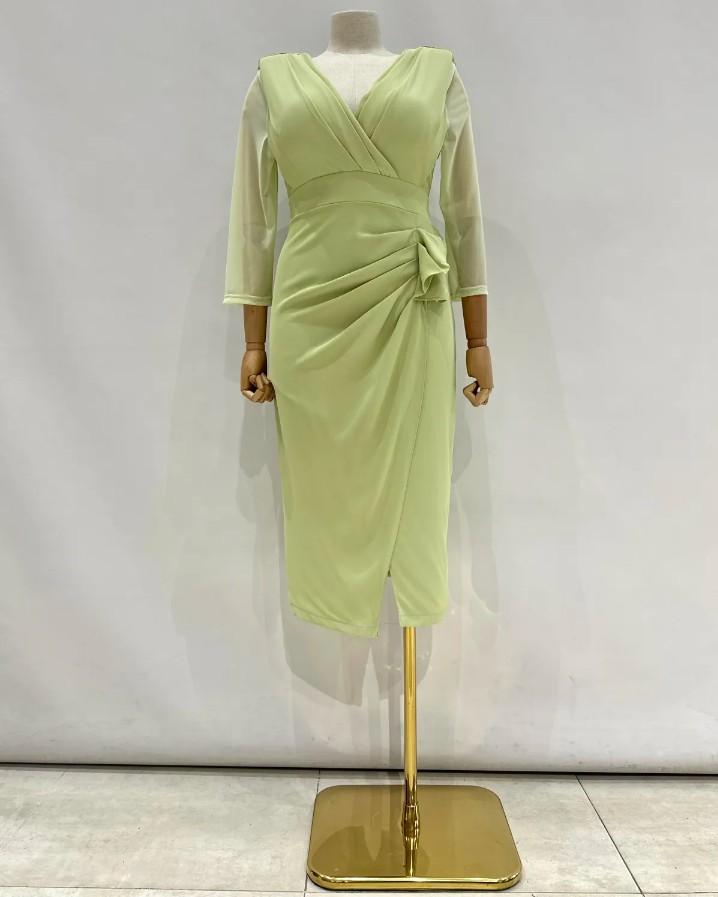 Vestido midi Almeria (Talla grande) De L hasta la 3XL - Imagen 7
