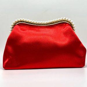 Bolso perla - Rojo