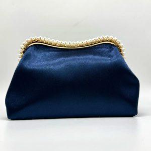 Bolso perla - azul marino