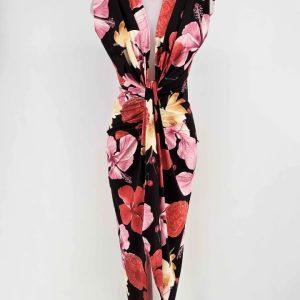 Vestido cereza - Negro