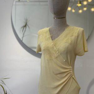 Blusa elegancia - Amarillo