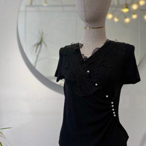 Blusa elegancia - Negro
