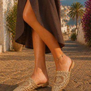 Sandalias oro