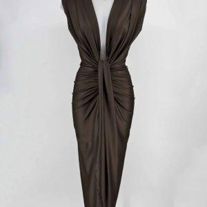 Vestidos Praga - Marrón