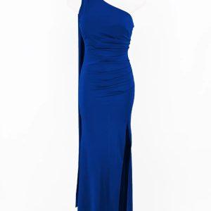 Vestido lazada - azul electrónico